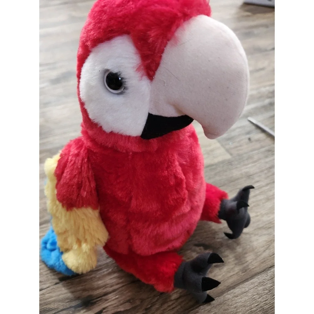 Scarlet Macaw Parrot Bird Red soft plush toy 12 Inch Wild Republic Rain Forest